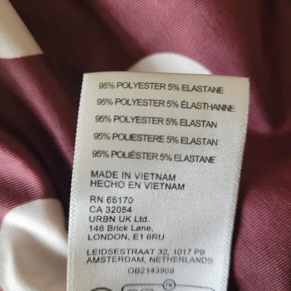 Free People Raylon In Chocolate Combo Polka Dot Midi Dress size L - Picture 6 of 9